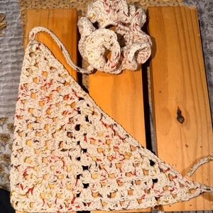 Handmade Crocheted Hair Accessory Set